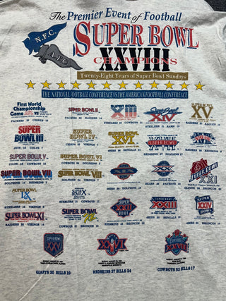 1993 Cowboys Super Bowl Three Quarter Sleeve size XL