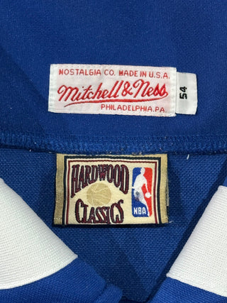 Philadelphia 76ers Button Down Warm Up Jacket size 54 (2-3x)