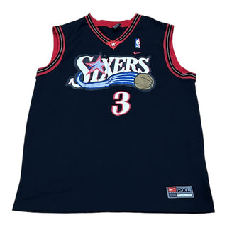 Philadelphia 76ers Allen Iverson Swingman Jersey sz XXL