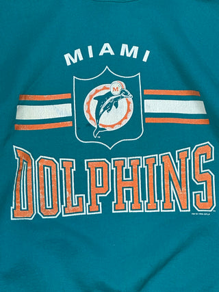 Miami Dolphins Spellout Crewneck sz L (DP)