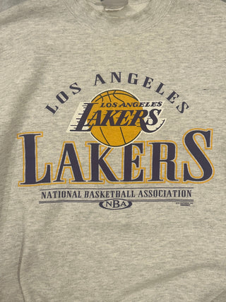 Los Angeles Lakers Spellout Crewneck sz XL ( MS2)