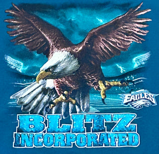 Philadelphia Eagles Blitz Incorporated Tshirt Sz L