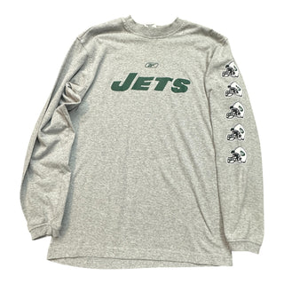 Jets Reebok Long Sleeve Tshirt size M