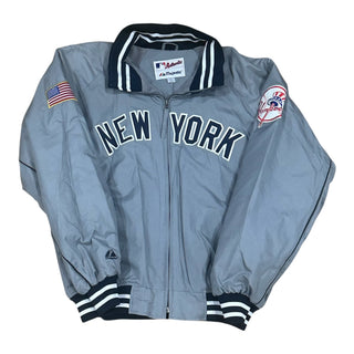 2001 New York Yankees Dugout Jacket Sz L