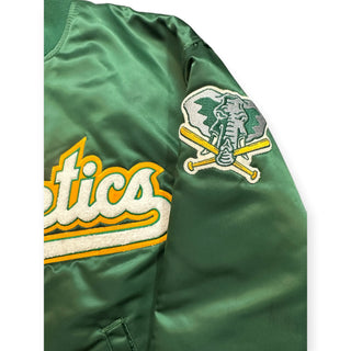 Oakland Athletics Satin Jacket size Large