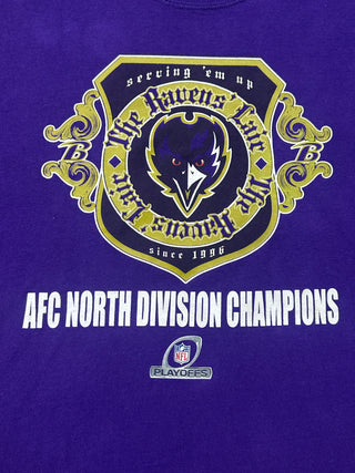 Baltimore Ravens AFC Champions Tshirt size XL