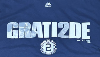 New York Yankees GRATI2UDE Jeter Tshirt Sz XL