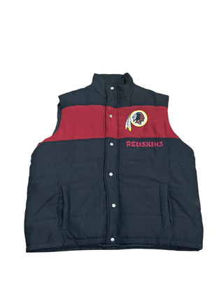 Washington Redskins Flannal Vest Sz XL