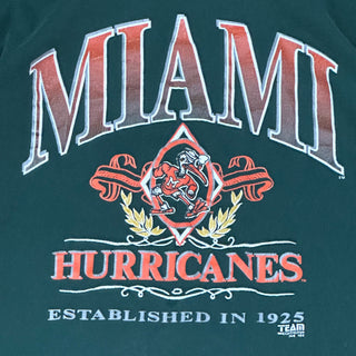 90s Double Color Hurricanes Tshirt size Large