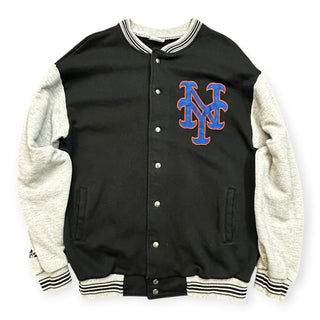Mets Button Down Sweatshirt size L