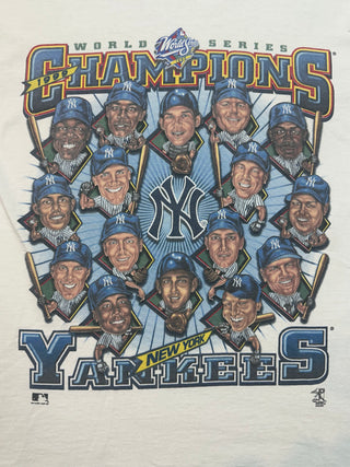 1999 Yankees Caricature Tshirt size M