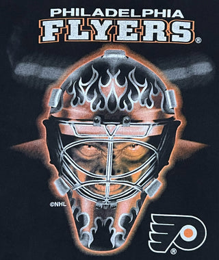 Philadelphia Flyers Goalie Mask Tshirt Sz L