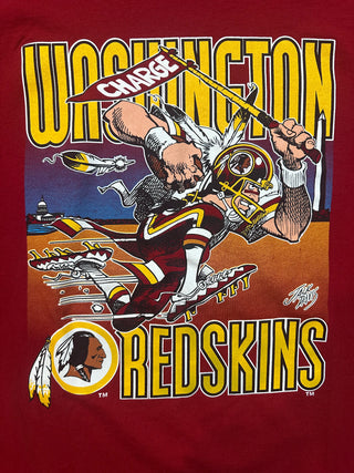 90s Redskins Jack Davis Tshirt size 2X
