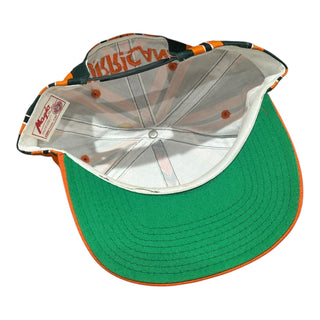90s Miami Hurricanes Pinstripe SnapBack (VIV)