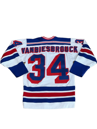 Rangers Authentic Vanbiesbrouck Jersey size 40/M hockey