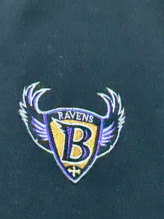 Baltimore Ravens Fleece Bomber Jacket Sz L