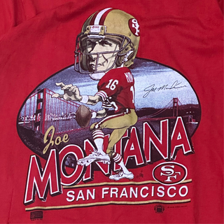 San Francisco 49ers Joe Montana Tshirt size Small