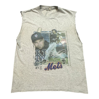 Mets Mike Piazza Cut Off Tshirt size M