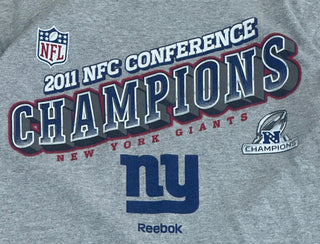 2011 New York Giants Super Bowl Champions Tshirt Sz M