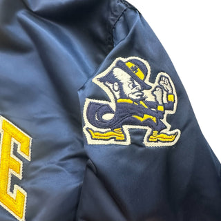 90s Notre Dame Satin Jacket size XL