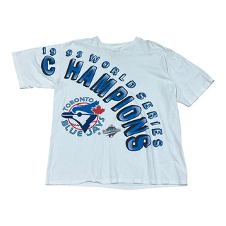 1993 Toronto Blue Jays Arch Tshirt Sz L
