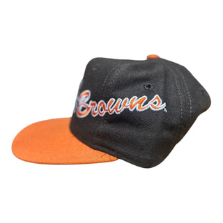 90s Cleveland Browns Sidescript SnapBack