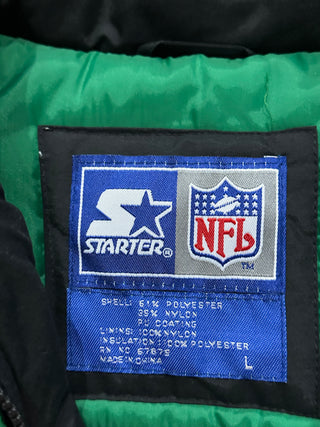 New York Jets Trench Coat size Large