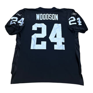 Oakland Raiders Charles Woodson Authentic Jersey sz 50