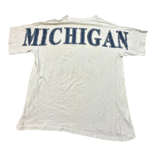 90s Michigan Wolverines Spellout Tshirt size XL