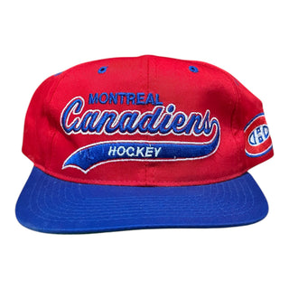 90s Montreal Canadians Script SnapBack
