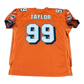 Miami Dolphins Jason Taylor Authentic Jersey sz 56