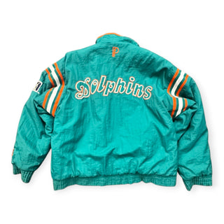 90s Reversible Miami Dolphins Jaclet size Large