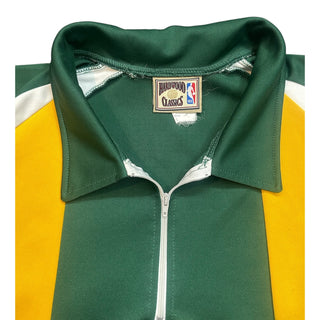 Hardwood Classic SuperSonics Half Zip Warm Up size 2X - 3X