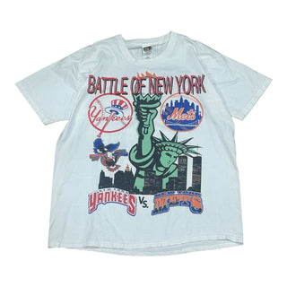 1998 Battle of NY Subway Series Tshirt size XL (1019)