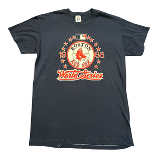 1986 Boston Red Sox World Series Tshirt size L (Fits Small)