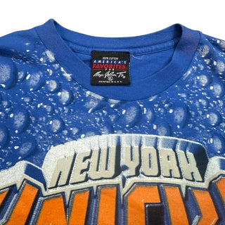 90s Knicks Rain Drops Tshirt size XL