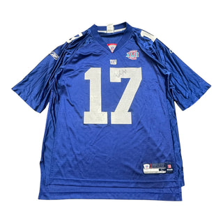 2008 Giants Super Bowl Burress Jersey size L