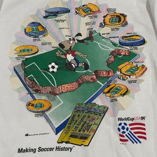 1994 World Soccer History Tshirt Sz OSFA(Fits XL) (303)