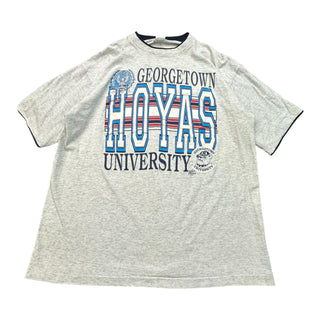 90s Ringer Georgetown Hoyas Tshirt size XL