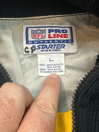 Steelers Pullover Half Zip Crewneck size XL