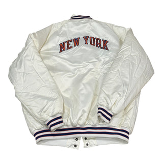 Y2K Knicks White Nike Jacket size 2X