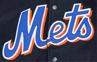 NY METS VARSITY JACKET SZ XL