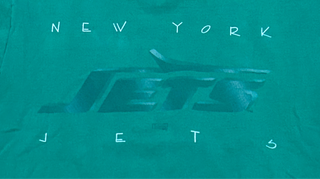 New York Jets Logo Tshirt Sz XL