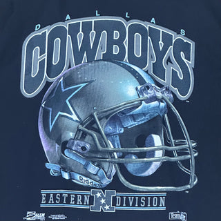 Dallas Cowboys Big Helmet Tshirt Sz L (313)