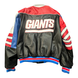Reversible Giants Leather Jacket size 2XL