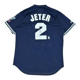 1998 New York Yankees Derek Jeter World Series Batting Practice Jersey sz M