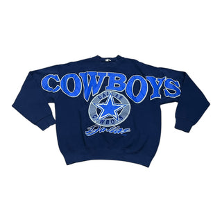 Dallas Cowboys Spellout Crewneck sz XL