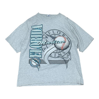 Florida Marlins Spellout Tshirt size XL