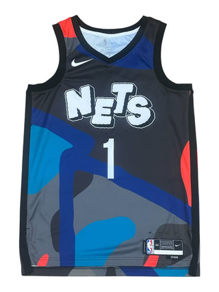Kaws x NJ Nets Mikael Bridges Jersey size 44/M