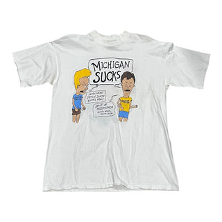 Michigan Sucks Penn State BEAVIS and Butthead Tshirt Sz XL